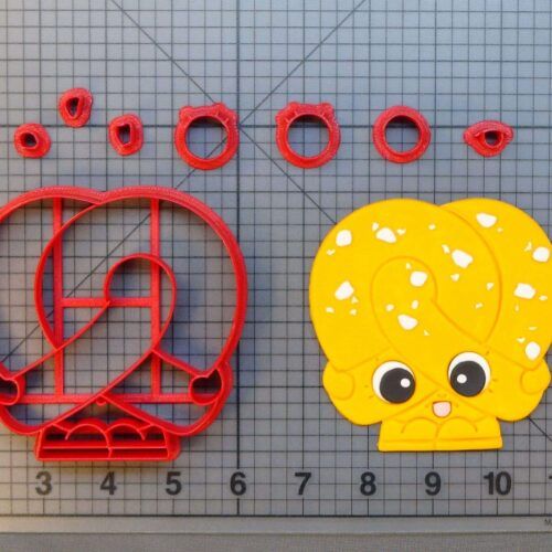 Shopkins - Pretz-Elle 266-719 Cookie Cutter Set