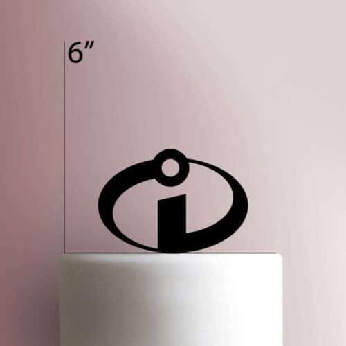 The Incredibles Logo 225-136 Cake Topper