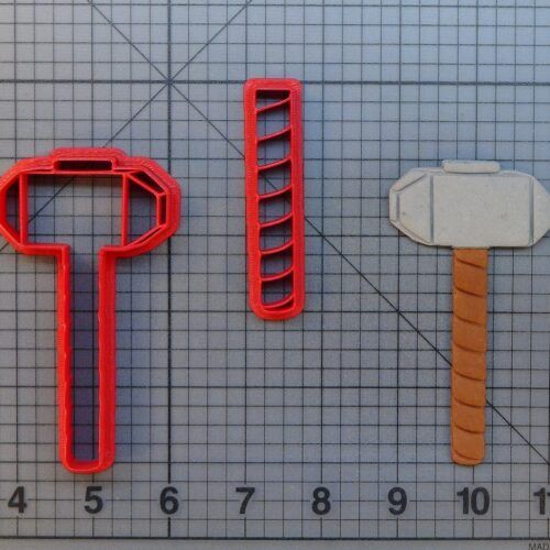Thor - Mjölnir 266-824 Cookie Cutter Set