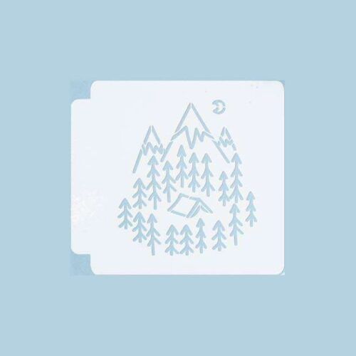 Camping 783-803 Stencil