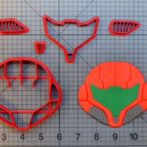 Metroid - Samus' Helmet 266-876 Cookie Cutter Set