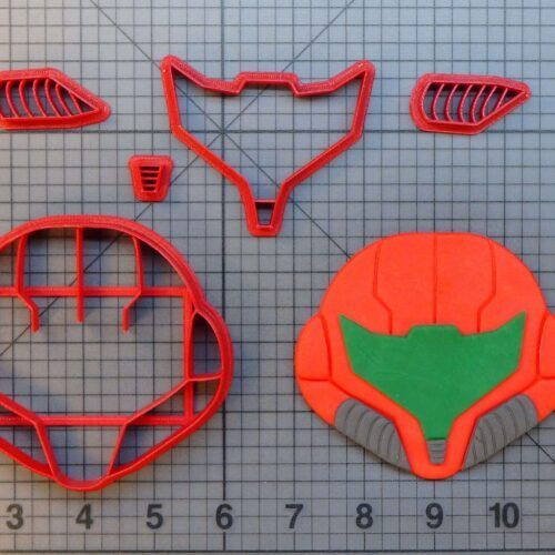 Metroid - Samus' Helmet 266-876 Cookie Cutter Set