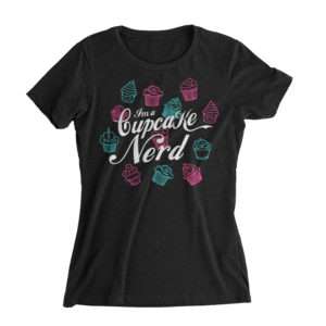 Cupcake Nerd Shirt (1)