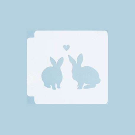 Bunny Love 783-925 Stencil