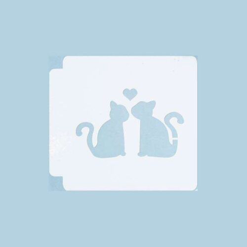 Cat Love 783-932 Stencil