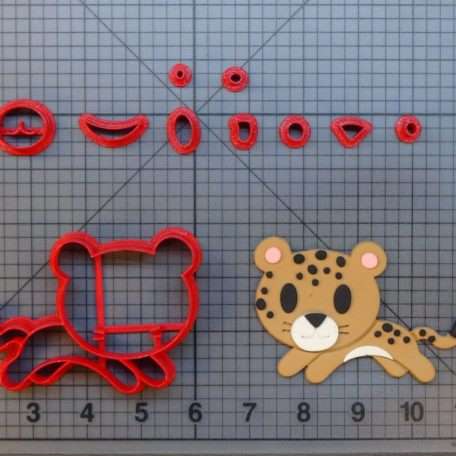 Cheetah 266-A034 Cookie Cutter Set