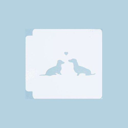 Dog Dachshund Love 783-961 Stencil