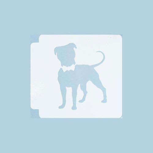 Dog with Bowtie 783-800 Stencil