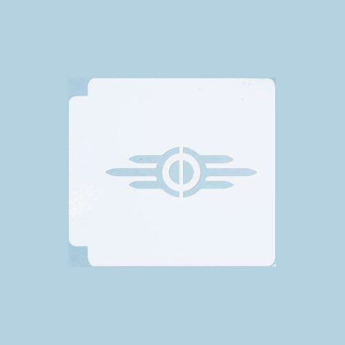 Fallout Vault Tec Logo 783-841 Stencil