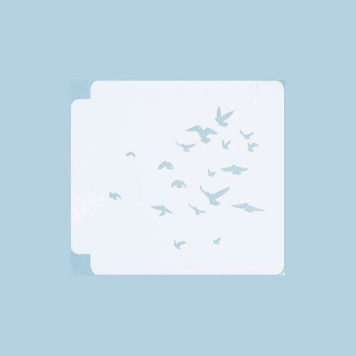 Flock of Birds 783-814 Stencil