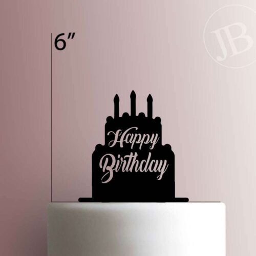 Happy Birthday Cake 225-273 Cake Topper
