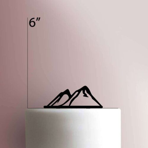 Mountains 225-256 Cake Topper