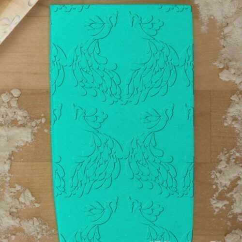 Peacock Pattern 765-190 Rolling Pin