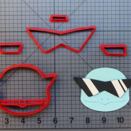 Pokemon - Squirtle Squad 266-A005 Cookie Cutter Set