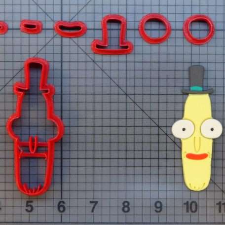 Rick and Morty - Mr. Poopybutthole 266-A007 Cookie Cutter Set