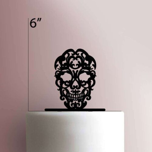 Scroll Skull 225-277 Cake Topper