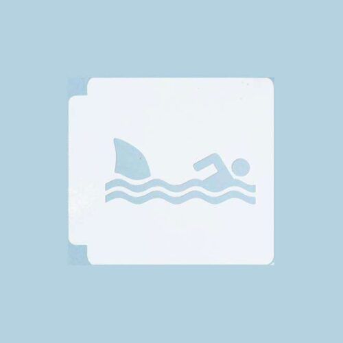 Shark Attack 783-878 Stencil