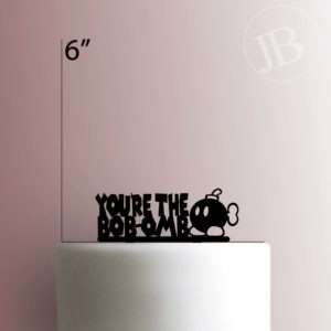 Super Mario - You're the Bomb 225-268 Cake Topper