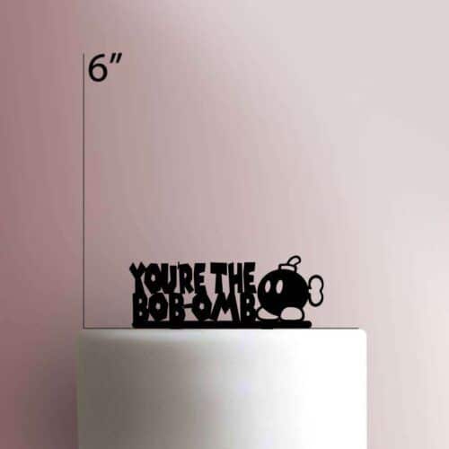 Super Mario - You're the Bomb 225-268 Cake Topper