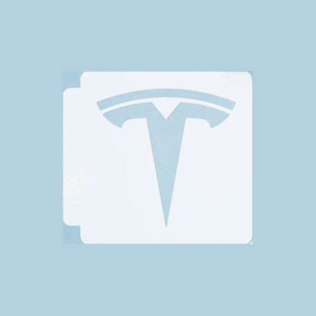 Tesla Logo 783-869 Stencil