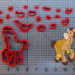 Woody Toy Story 2pc Cookie Cutter