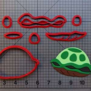 Turtle Shell 266-977 Cookie Cutter Set