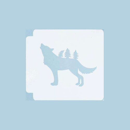 Wolf Forest 783-782 Stencil