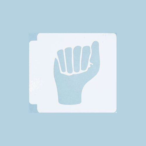 ASL Alphabet A 783-A205 Stencil