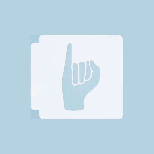 ASL Alphabet I 783-A213 Stencil