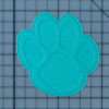 Bear Paw Print 227-179 Cookie Cutter and Acrylic Stamp