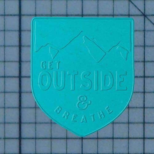 Breathe 227-333 Cookie Cutter and Stamp