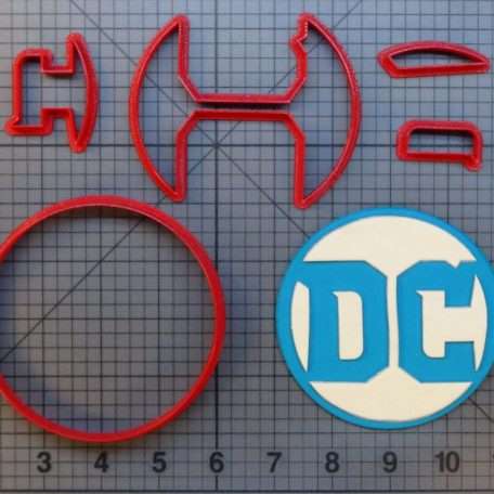 DC Comics Logo 266-A152 Cookie Cutter Set