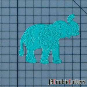 Elephant Mandala 227-319 Cookie Cutter and Stamp