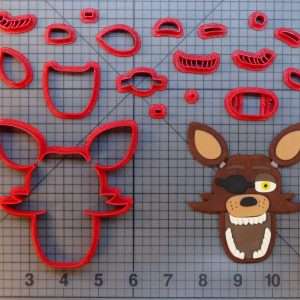 Five Nights At Freddy's - Foxy 266-A097 Cookie Cutter Set