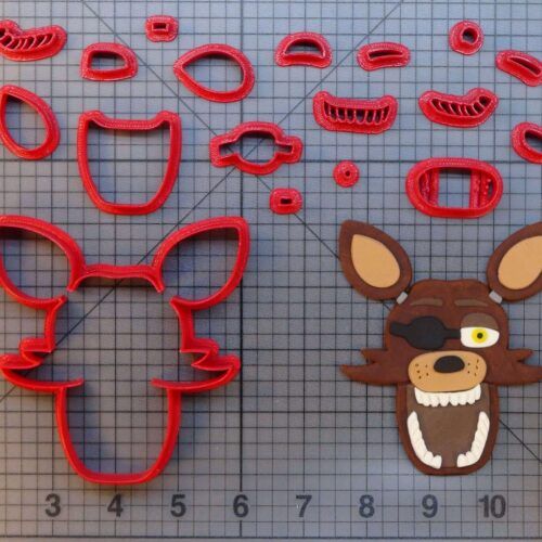Five Nights At Freddy's - Foxy 266-A097 Cookie Cutter Set