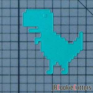 Google Chrome Dinosaur 227-294 Cookie Cutter and Stamp