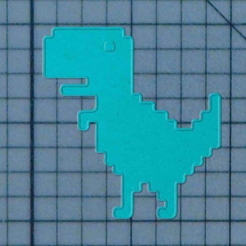 Google Chrome Dinosaur 227-294 Cookie Cutter and Stamp