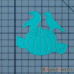 Halloween - Crows 227-315 Cookie Cutter and Stamp