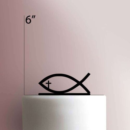 Jesus Fish 225-320 Cake Topper
