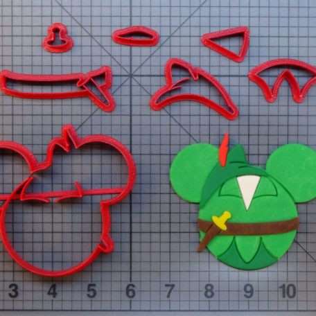 Mickey Mouse - Peter Pan 266-A120 Cookie Cutter Set