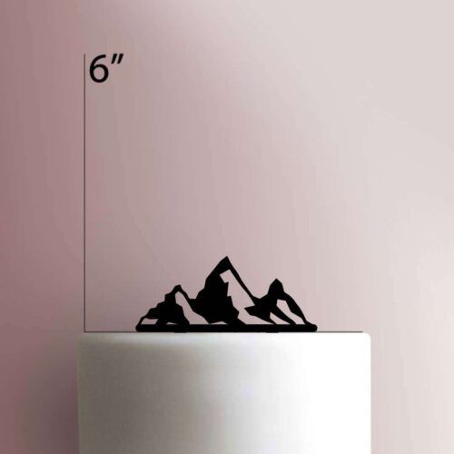 Mountains 225-350 Cake Topper