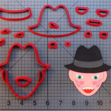 Nightmare on Elm Street - Freddy Krueger 266-A099 Cookie Cutter Set