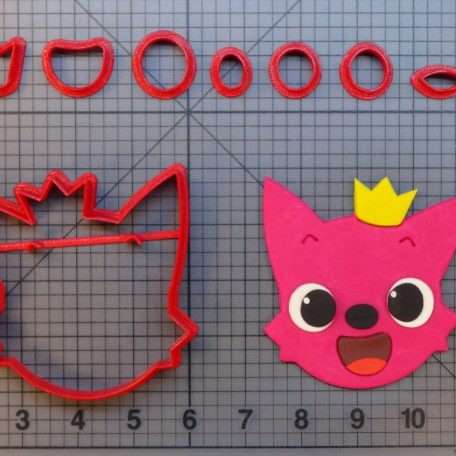 Pinkfong 266-A145 Cookie Cutter Set