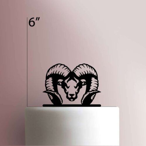 Ram Skull 225-345 Cake Topper