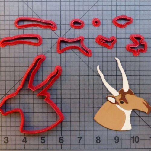 Saiga Antelope 266-A067 Cookie Cutter Set