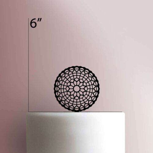 Stainglass 225-324 Cake Topper