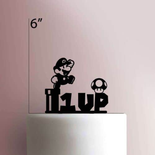Super Mario - 1 Up 225-306 Cake Topper