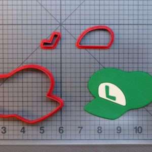 Super Mario - Luigi's Hat 266-A055 Cookie Cutter Set