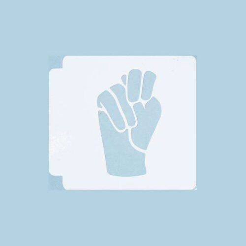 ASL Alphabet N 783-A218 Stencil