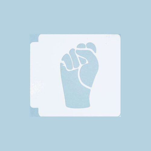 ASL Alphabet S 783-A223 Stencil